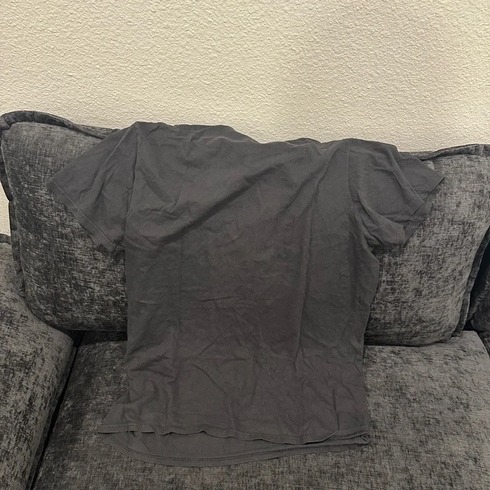 Sony PlayStation Black T-Shirt with Multicolor Logo
